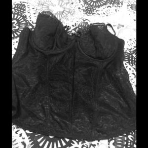 Torrid plus buster black leopard print